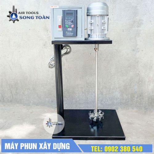 Máy khuấy sơn nâng cơ sử dụng nguồn điện 1 pha ST-01HP