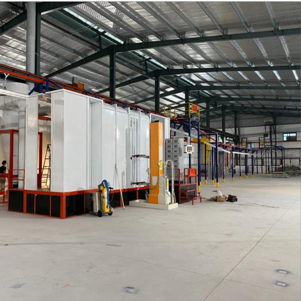 DÂY CHUYỀN SƠN TĨNH ĐIỆN TỰ ĐỘNG