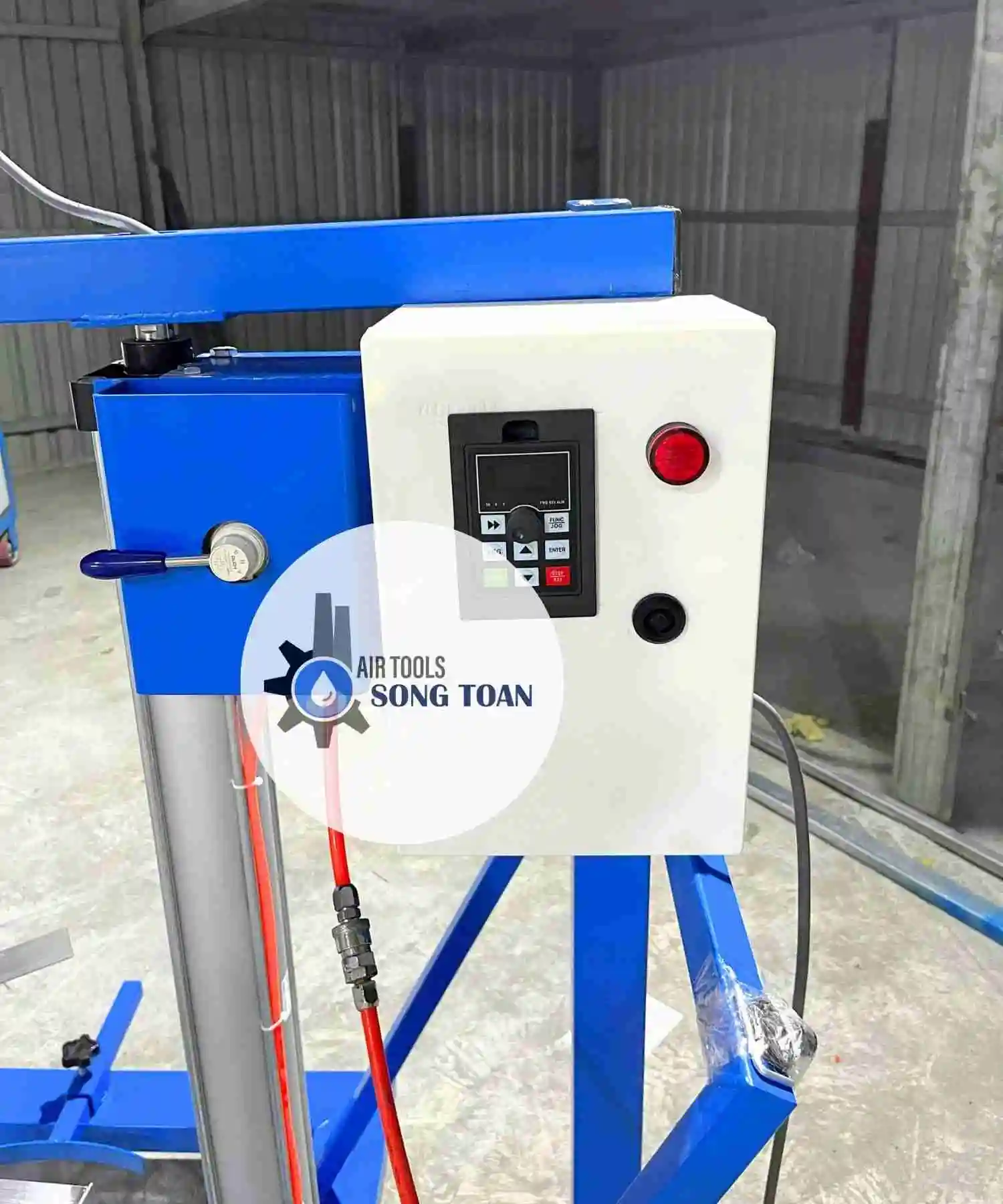 máy khuấy hóa chất 2 HP giảm tốc