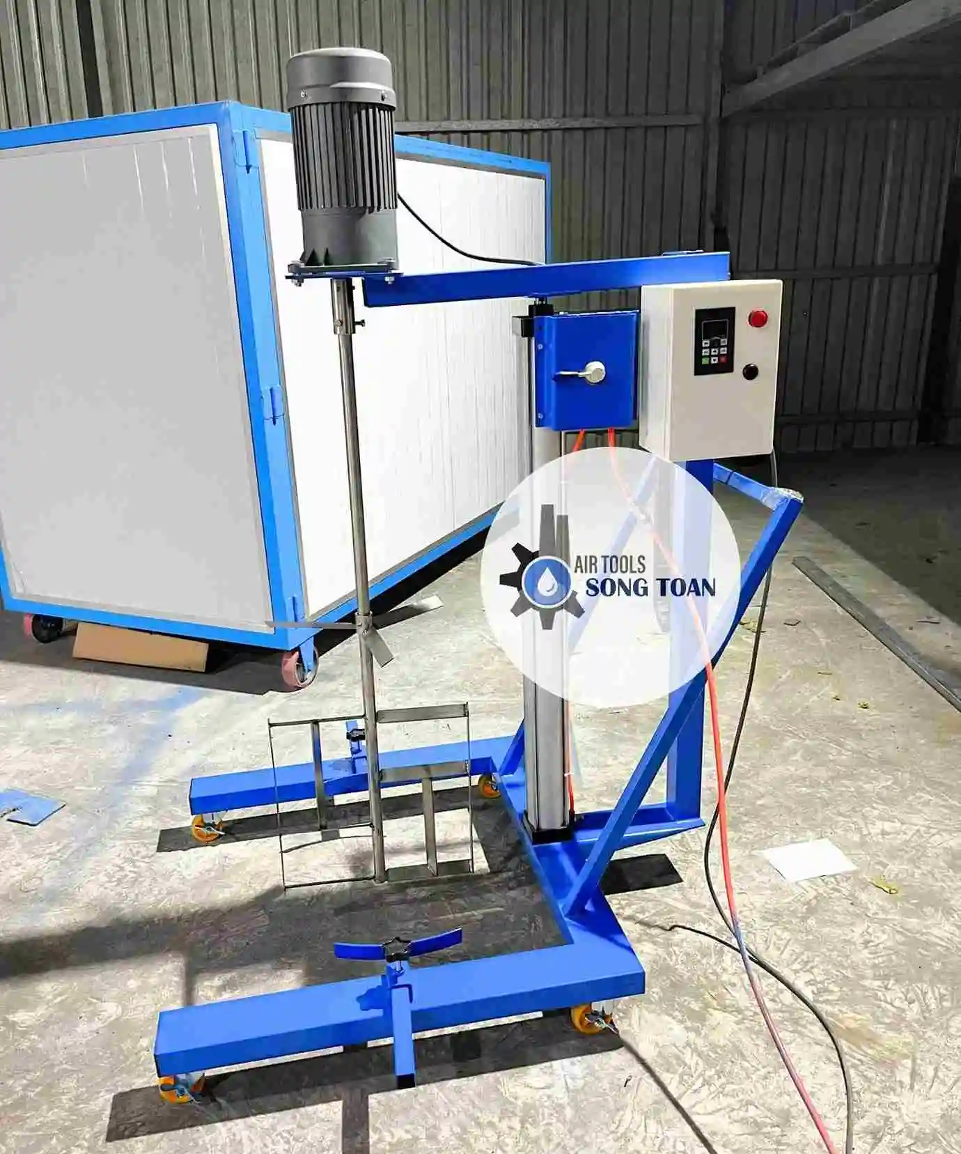 máy khuấy hóa chất 2HP