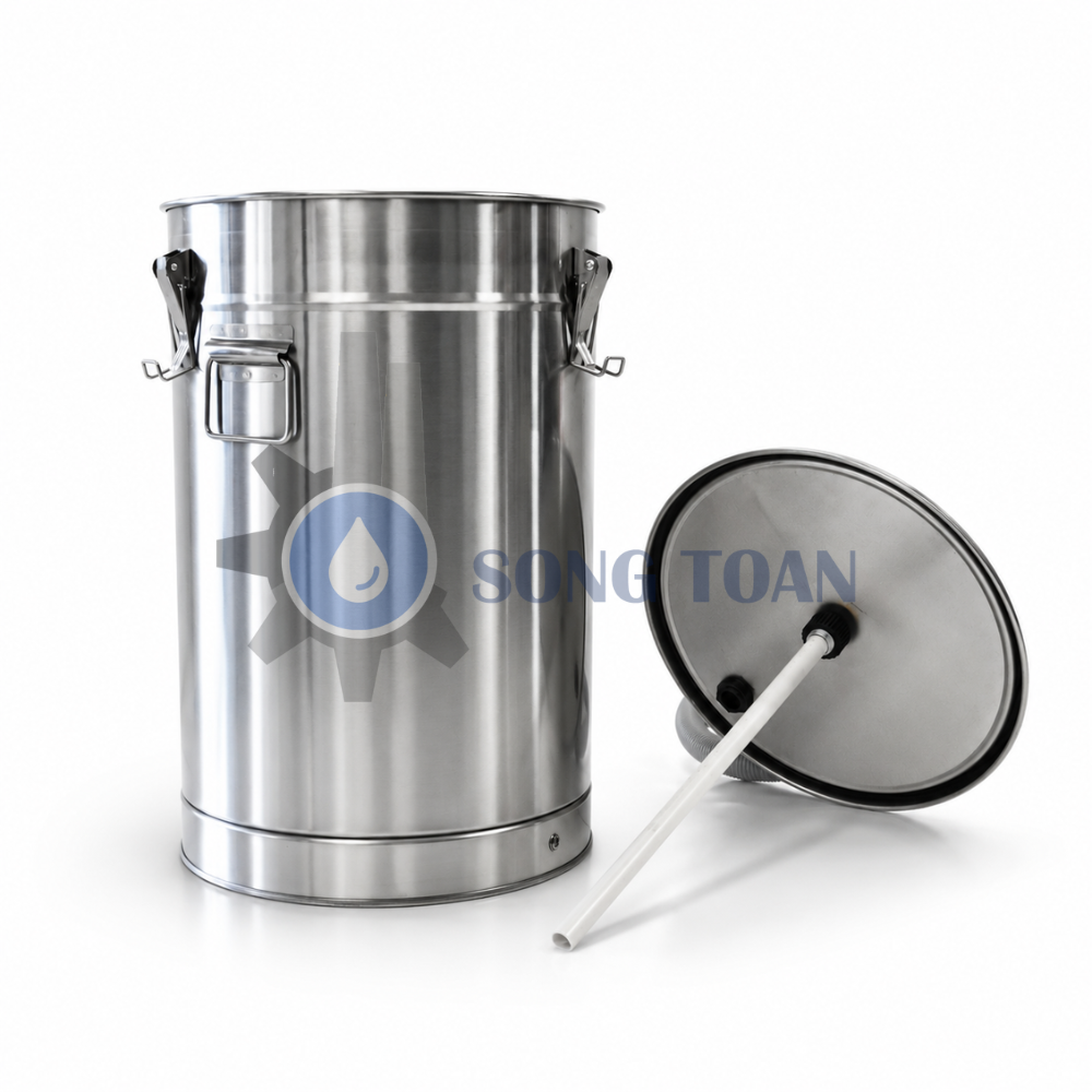 THỪNG CHỨA BỘT SƠN TĨNH ĐIỆN
