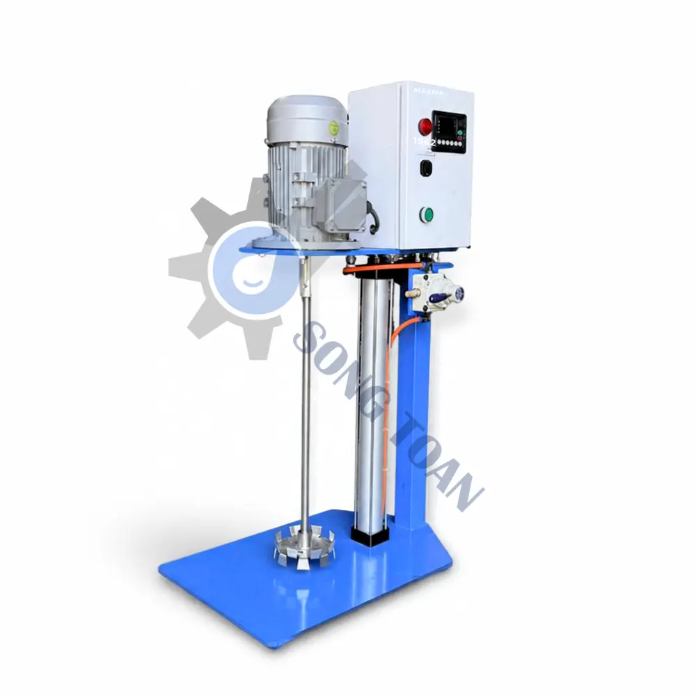 Máy khuấy nâng hạ 1HP thùng 20 lít