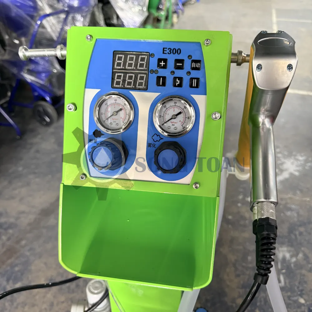 máy phun sơn tĩnh điện bột