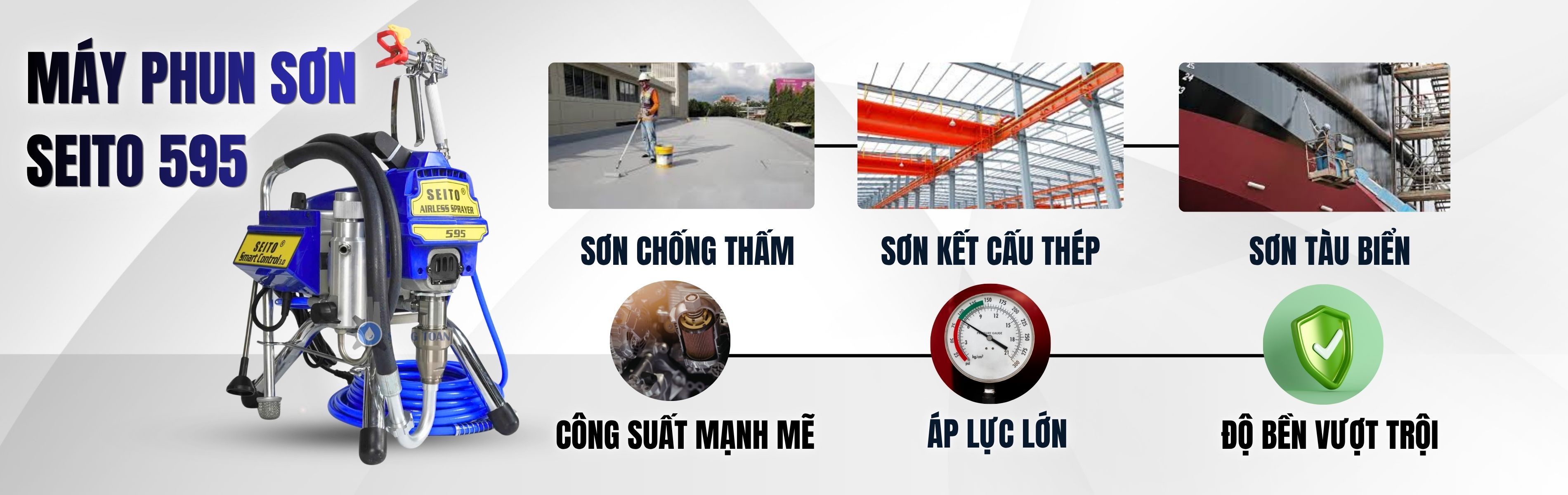 MÁY PHUN SON 595