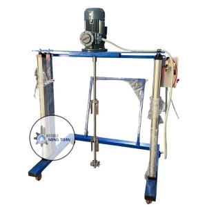 MÁY KHUẤY SƠN 3HP ĐỘNG CƠ CHỐNG CHÁY NỔ CHO THÙNG 1000 LÍT