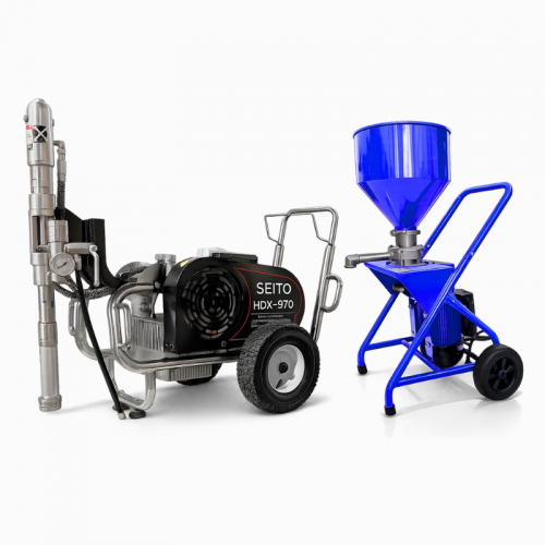 MÁY PHUN BỘT + MÁY NGHIỀN BỘT