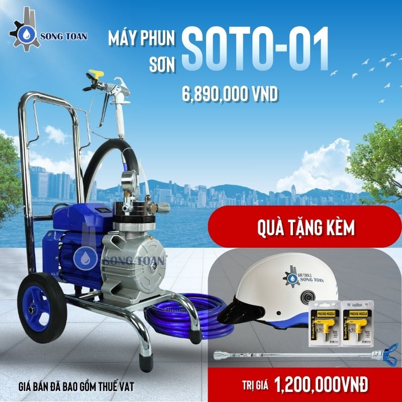 Máy phun sơn nước SOTO-01