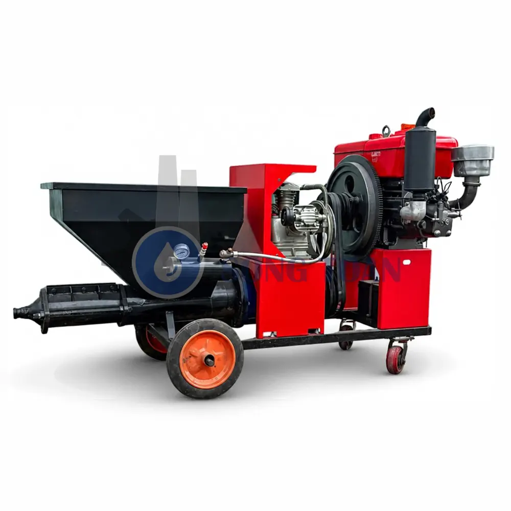 MÁY PHUN VỮA TRÁT TƯỜNG CHẠY DẦU ST - M7