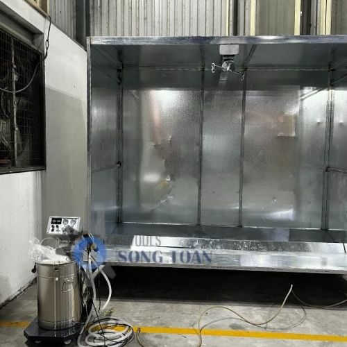 DÂY CHUYỀN SƠN TĨNH ĐIỆN THỦ CÔNG