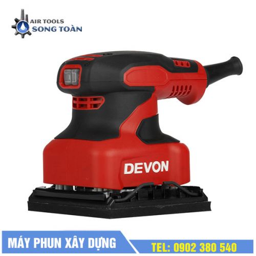 Máy chà nhám vuông dùng điện Devon