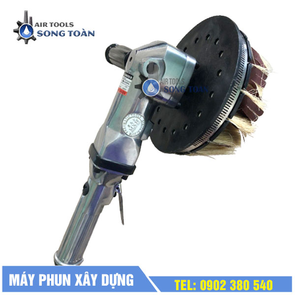 Máy đánh bóng kèm đế lông nhám