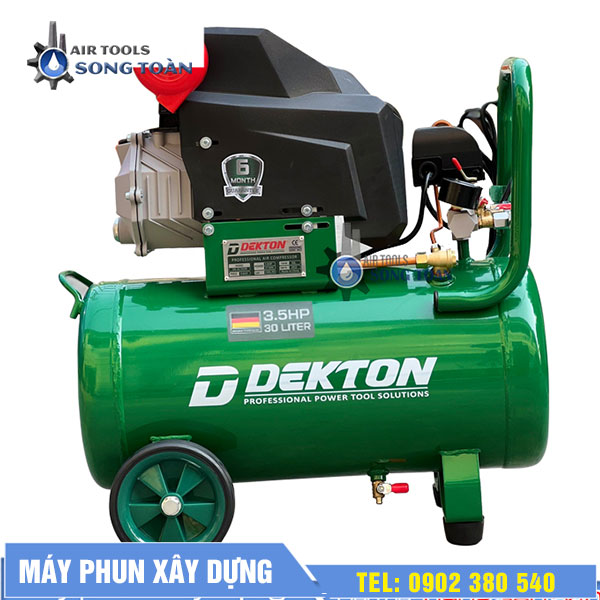 Máy nén khí DEKTON công suất 3.5HP màu xanh