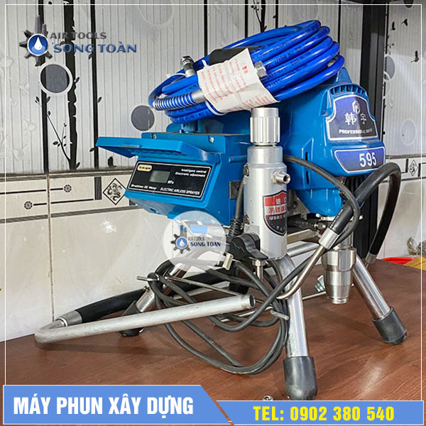 máy phun sơn chống cháy 595