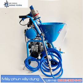 MÁY PHUN SƠN CHỐNG THẤM 2 THÀNH PHẦN JP-806 (2 motor)