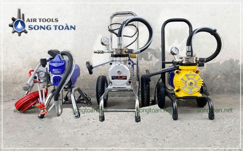 Máy phun sơn dầu chính hãng giá tốt tại TpHCM