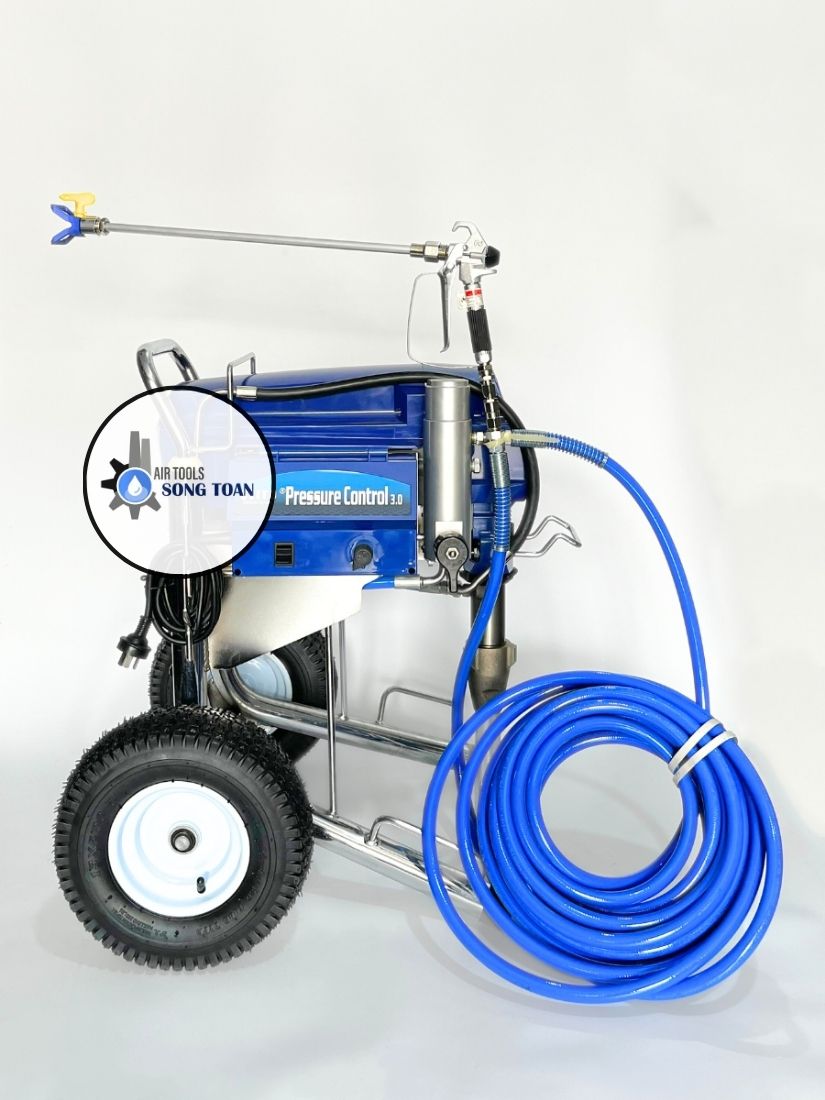 máy phun sơn chống cháy, epoxy X-70