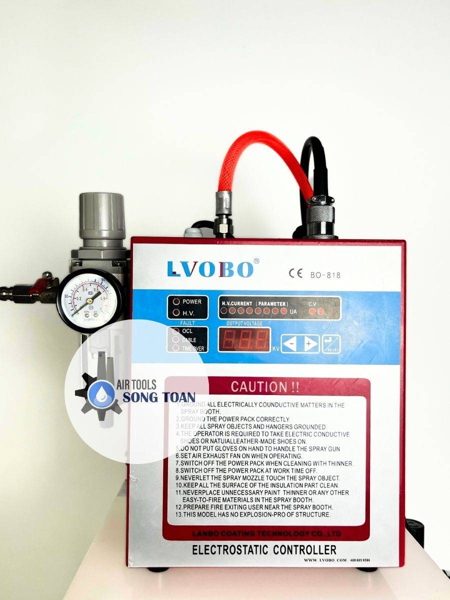 Tủ điều khiển máy phun sơn tĩnh điện ướt