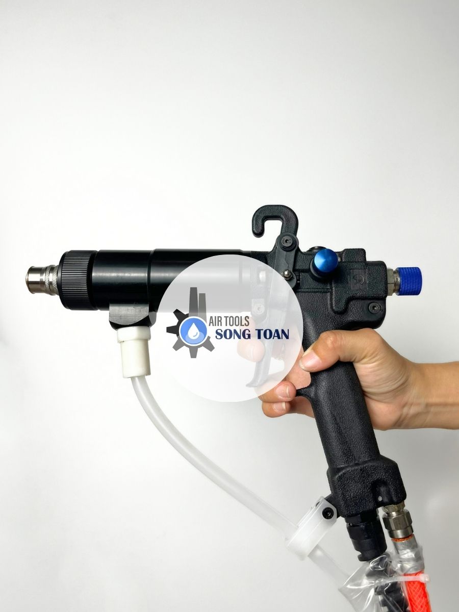 tay súng phun sơn tĩnh điện ượt LVOBO