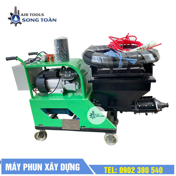 Máy phun vữa trát tường xây dựng điện 1 pha ST-175
