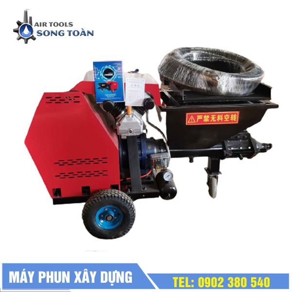 Máy phun hồ vữa trát tường chạy điện 220v ST-311A 
