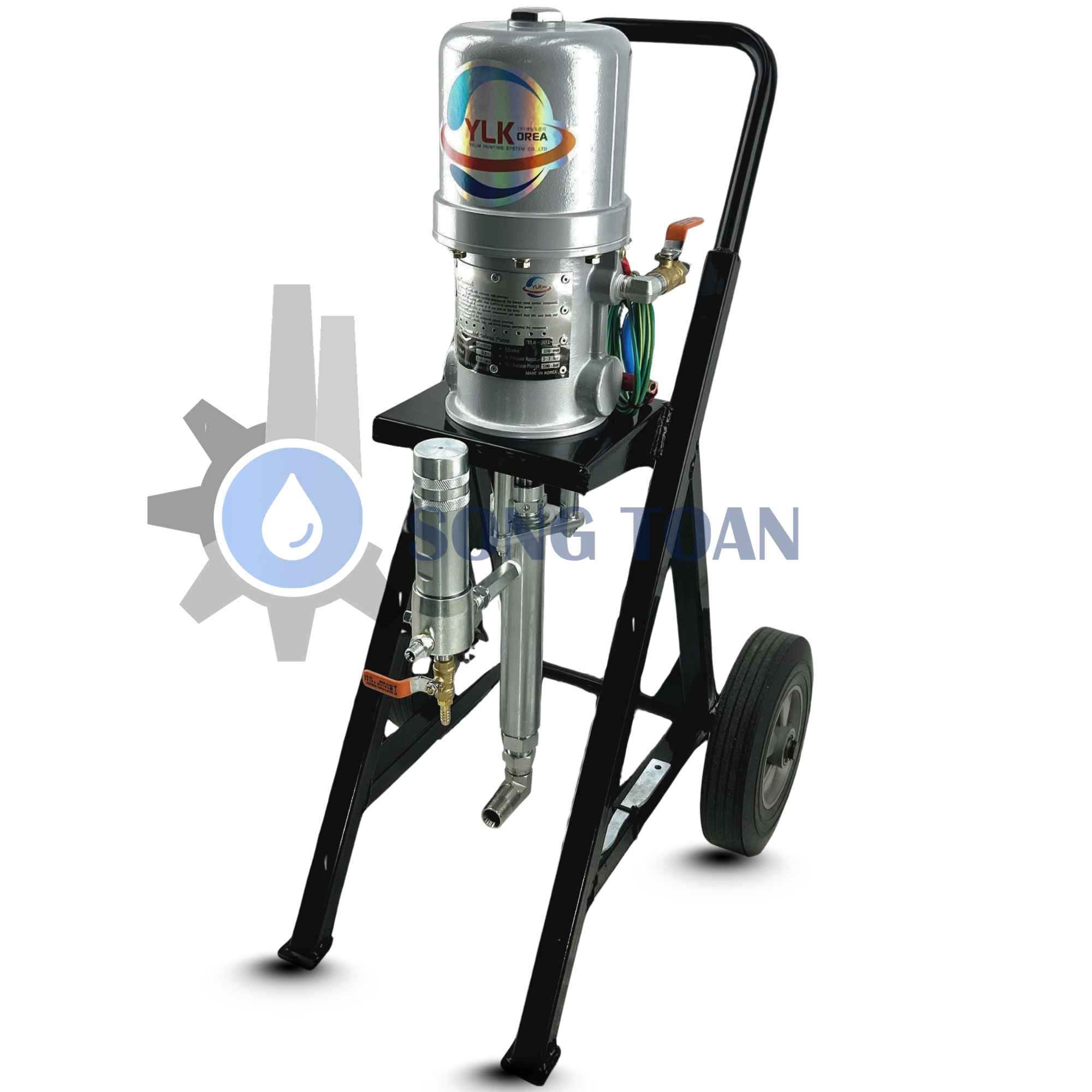Máy phun sơn dầu epoxy 2 thành phần YLK