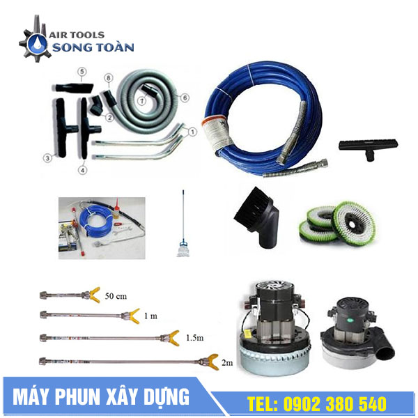 Linh kiện - Phụ kiện máy phun sơn